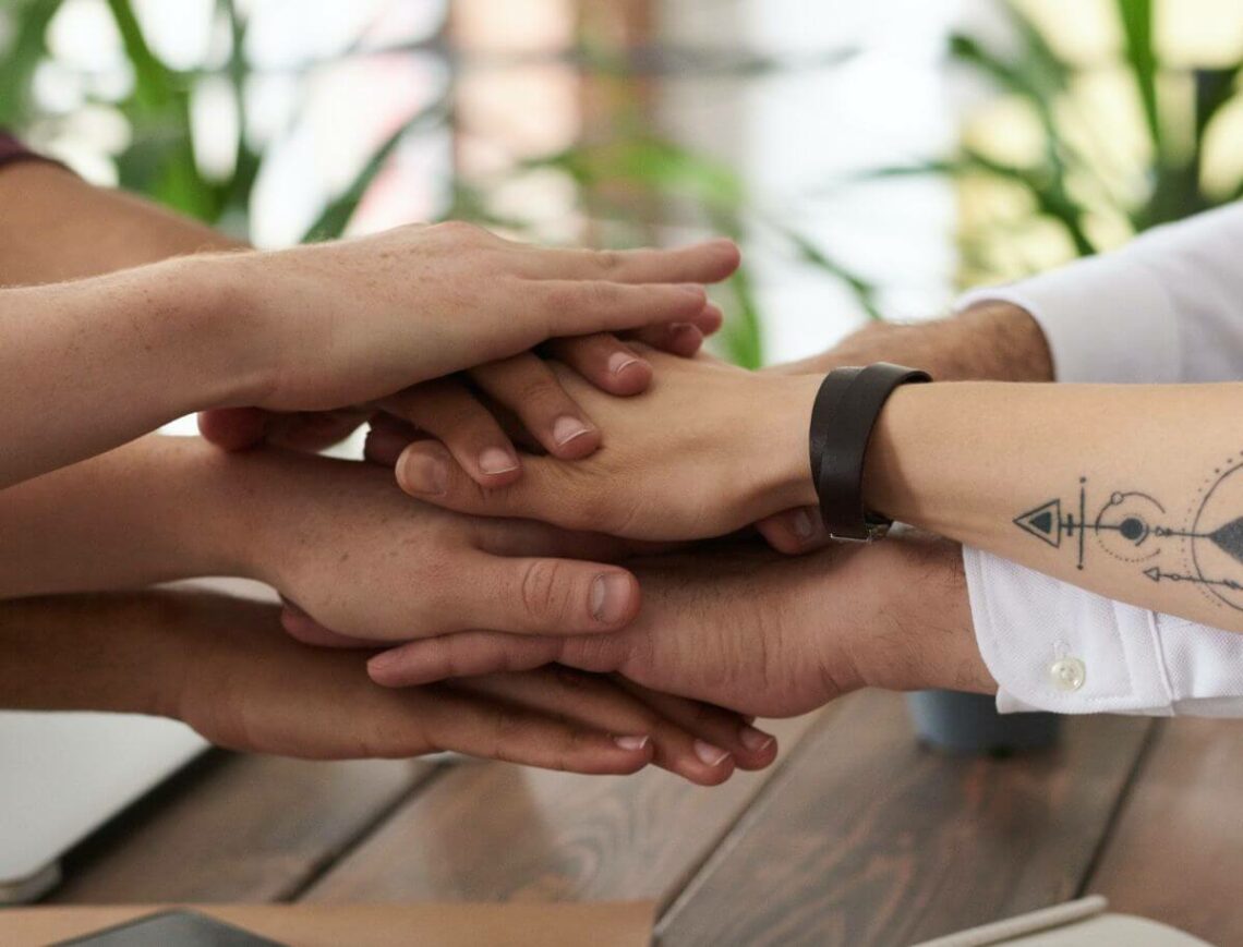 équipe soudée grâce à un bon management