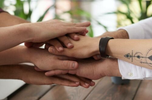 équipe soudée grâce à un bon management