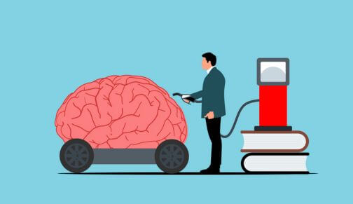 image mettre du carburant dans son cerveau